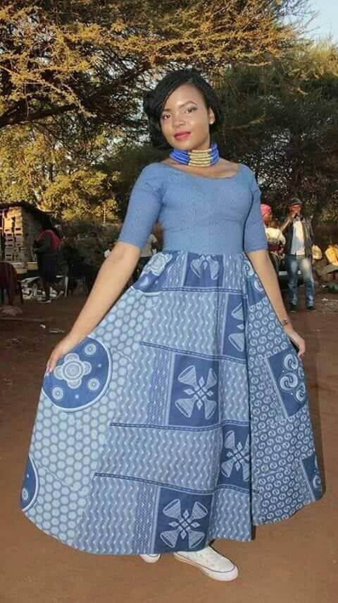 Shweshwe Attire for Plus Size In South Africa 2024