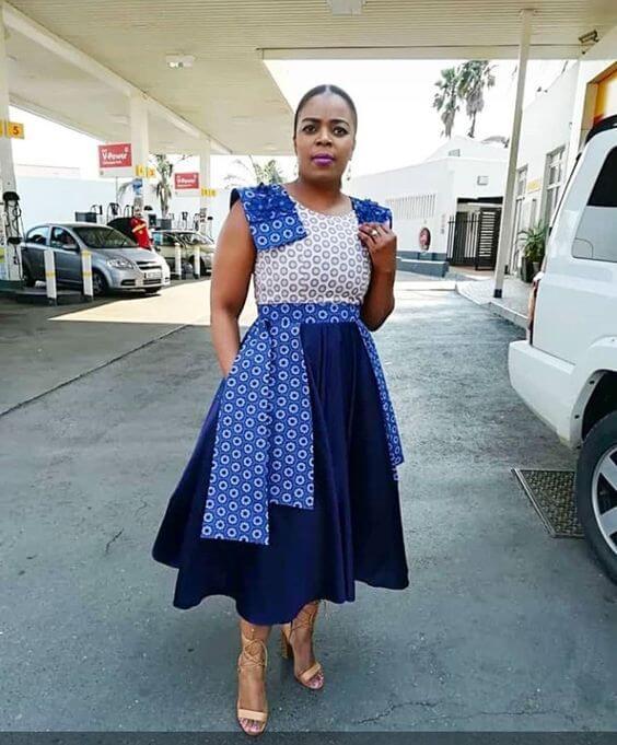 Latest Shweshwe dresses for makoti 2024