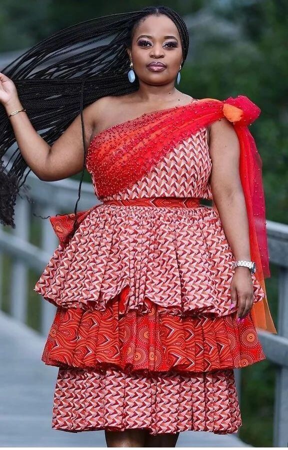 Latest Shweshwe dresses for makoti 2024