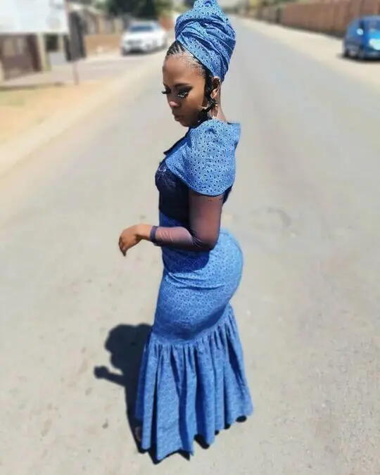 Modern Tswana Traditional Dresses 2024