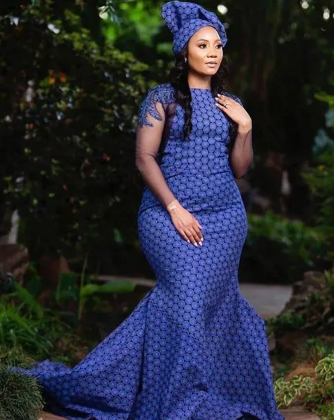 Latest Tswana traditional attire 2024