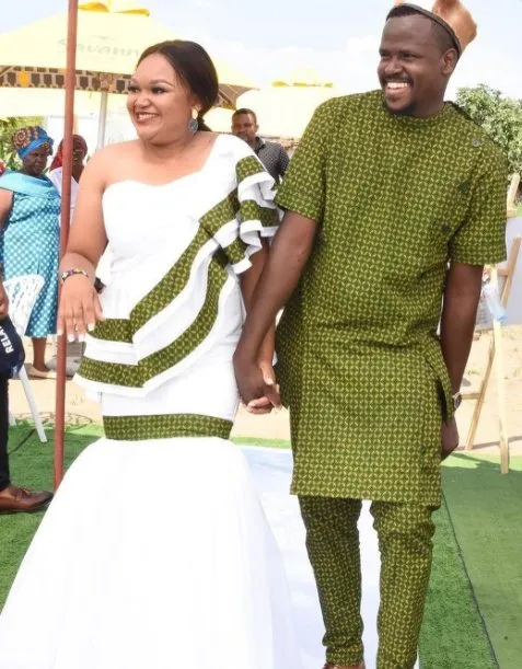 Latest Tswana traditional attire 2024