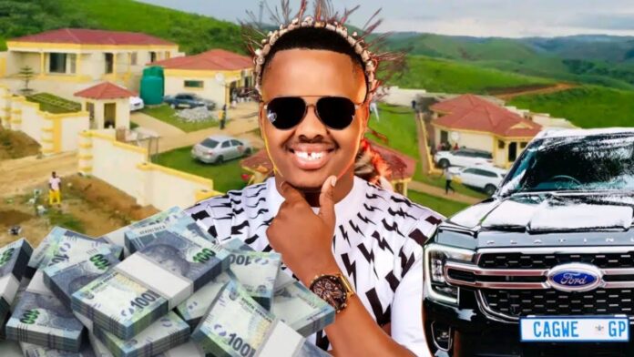 Maskandi Star's mansion sparks 'Tokoloshe House' feud: Ngizwe Mchunu claims Khuzani Mpungose owns a Mamlambo snake