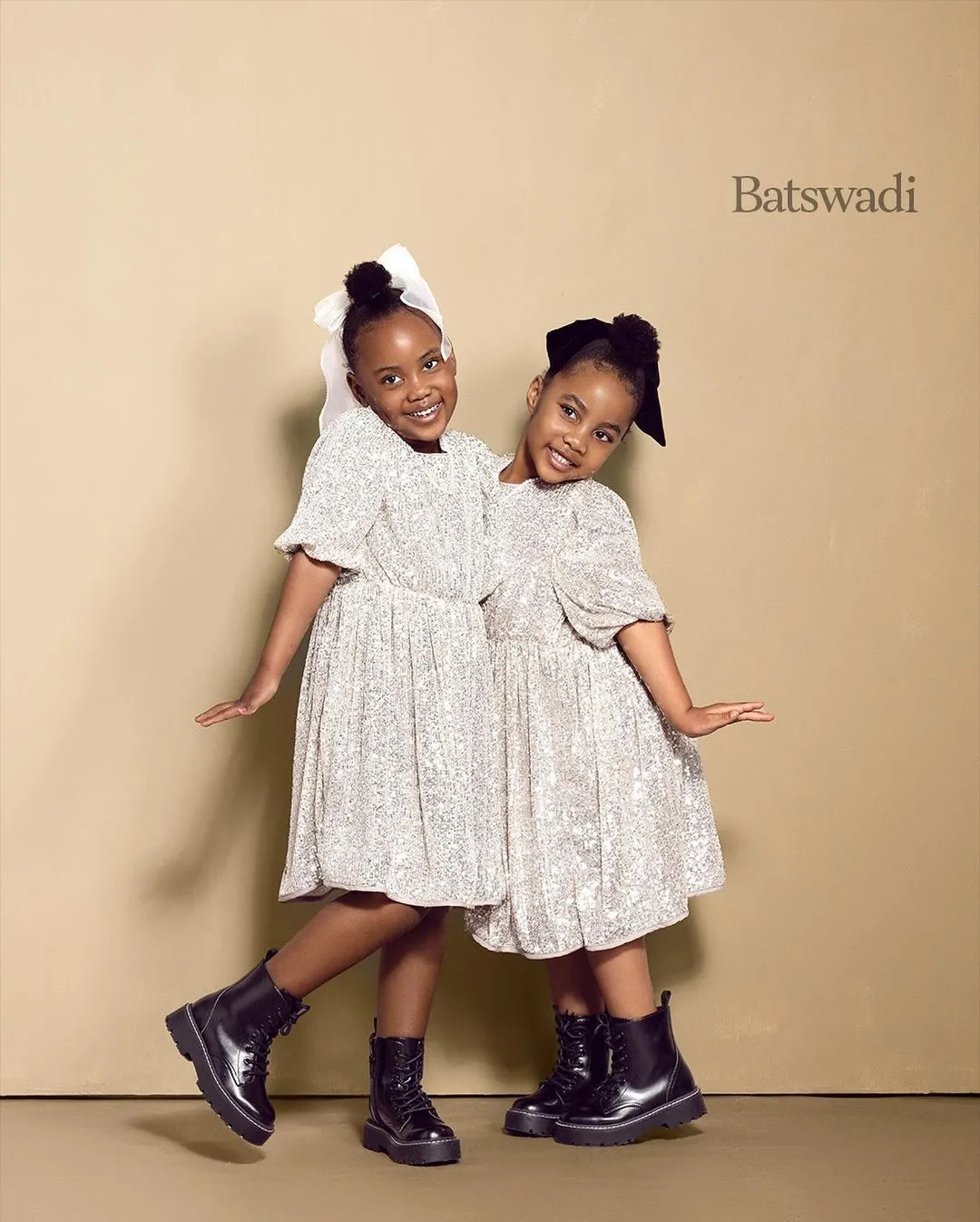 Lootlove Luthando and her girls look amazing on Batswadi magazine cover