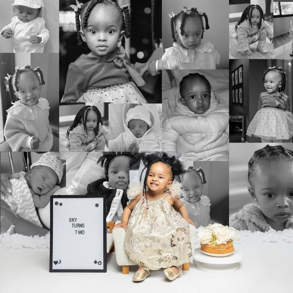 Faith Nketsi celebrates her daughter’s 2nd birthday