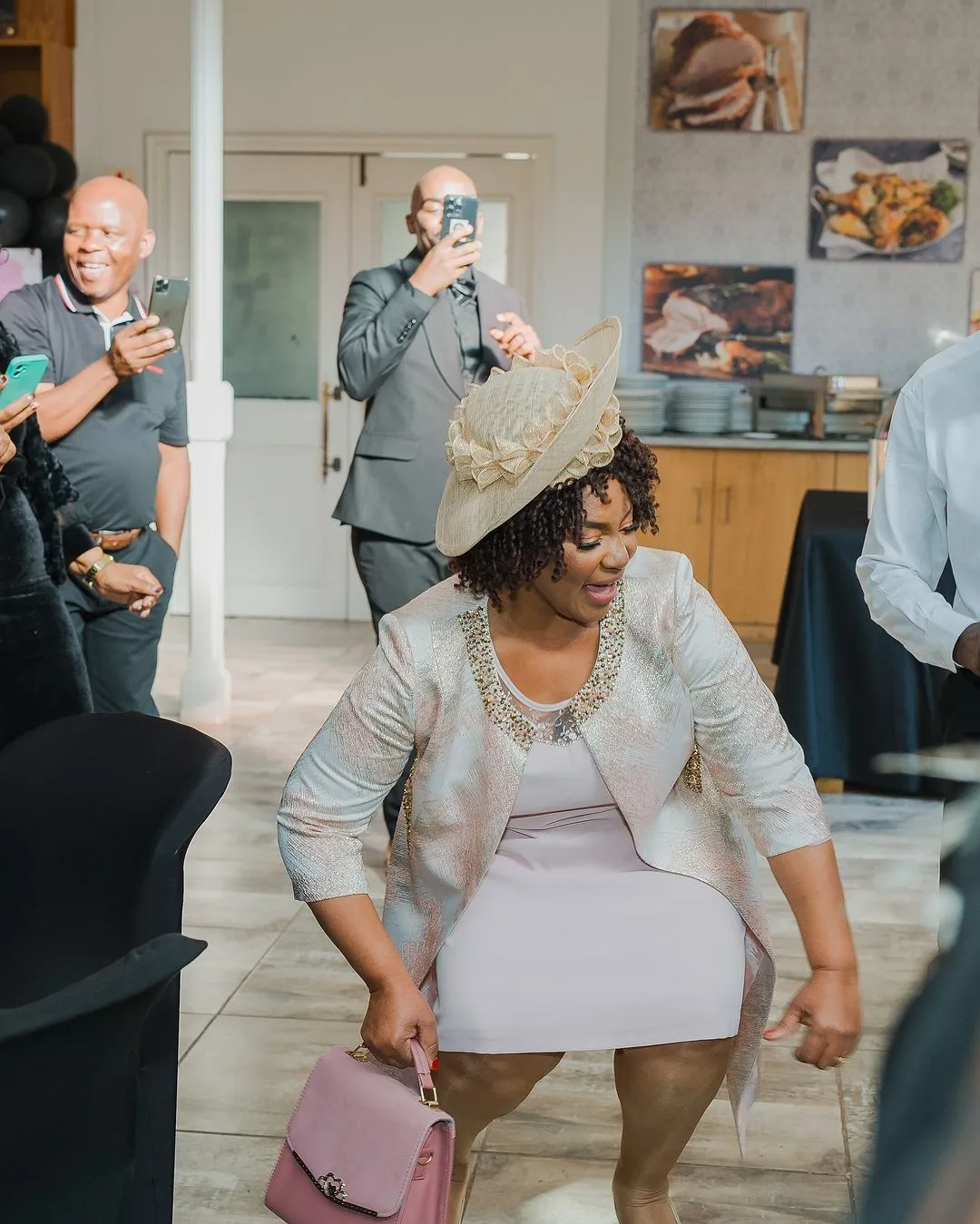 Inside Dr Musa Mthombeni’s surprise birthday party for his mother as she turns 60 – Pictures
