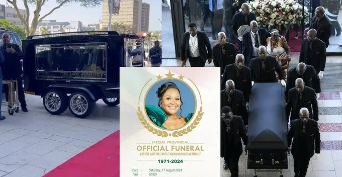 ‘She was in pain’: Zanele Mbokazi’s family remembers her final days as they bid her farewell.