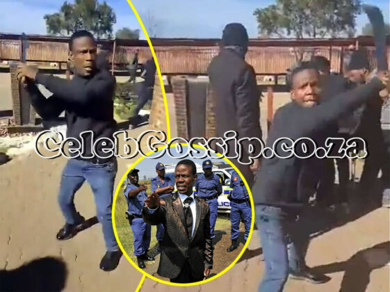 Prophet Mboro arrested for threatening to kill teachers at school with a panga, video goes viral (WATCH)